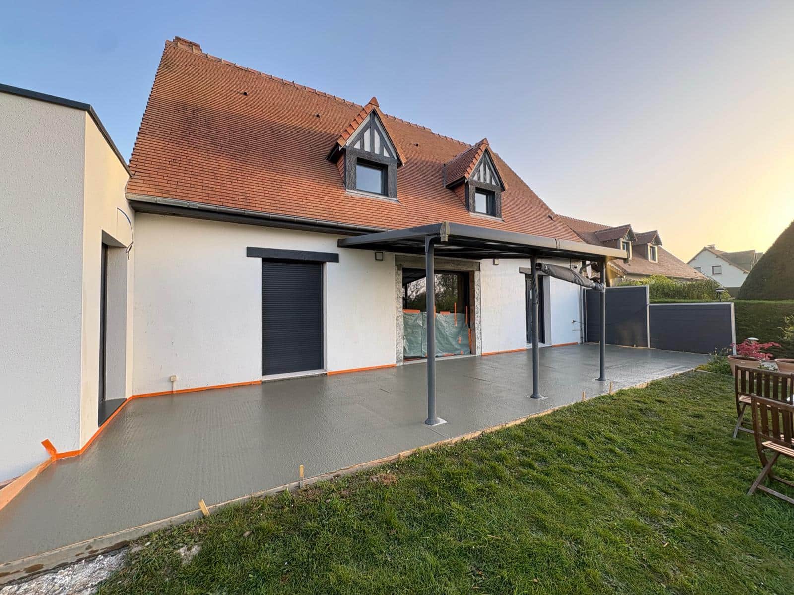 Création de garage maçonné par MCP Bâtiment à Caen, extension Calvados
