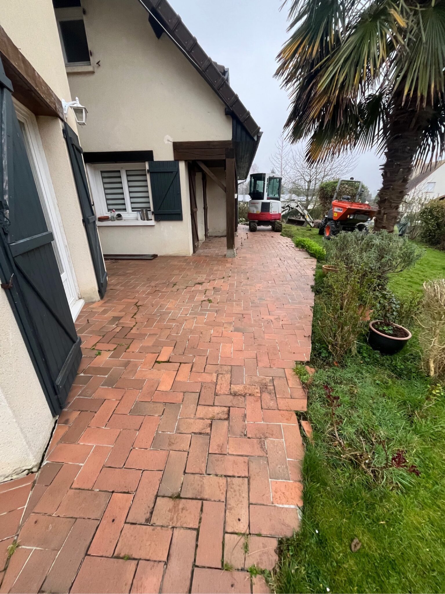 Rénovation de terrasse à Falaise